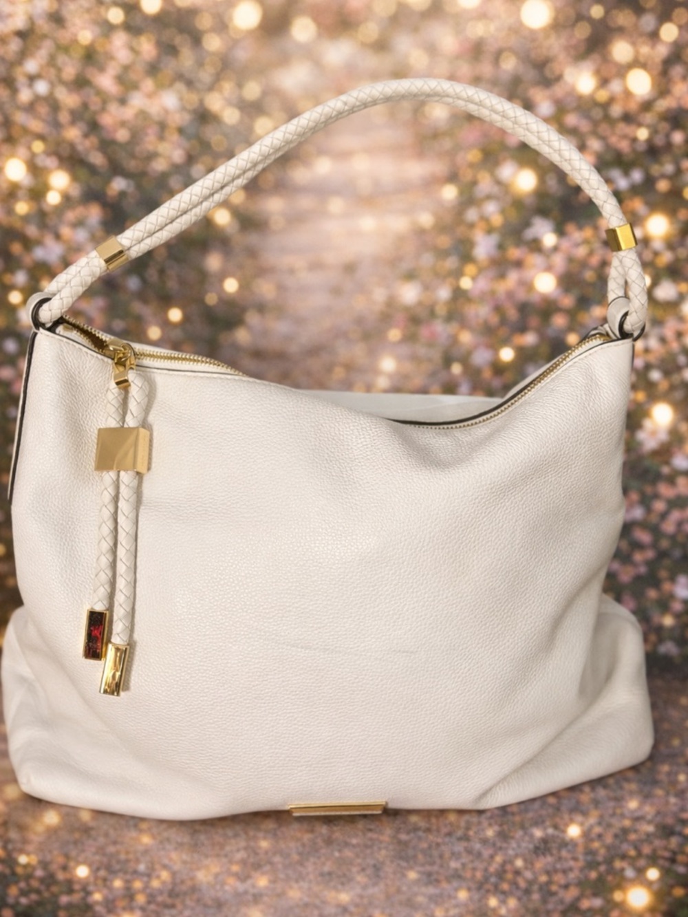 Michael Kors Lexington Pebbled Leather Shoulder Bag